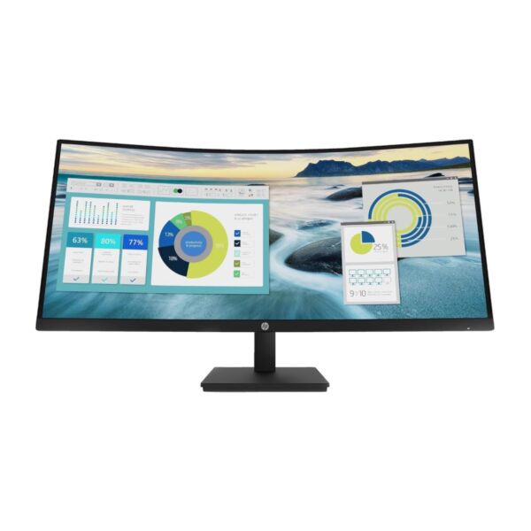 HP P34hc G4 WQHD 3K Curved Monitor