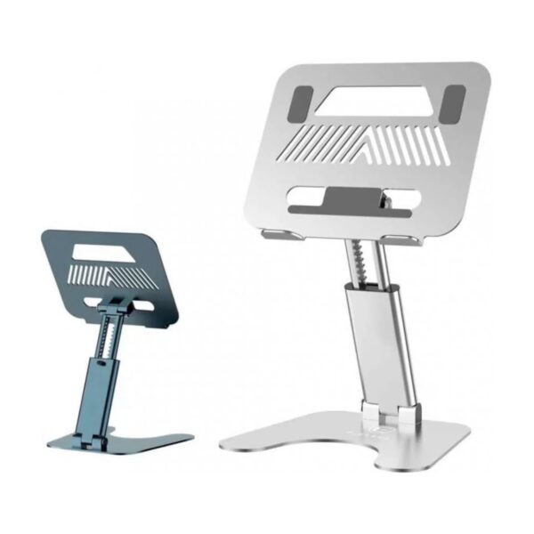 Earldom EH201 Metal Laptop stand And Tablet Stand - Silver