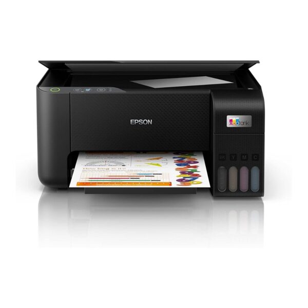 Epson EcoTank L3210 - A4 All-in-One Ink Tank Printer. Print, scan and copy, black color